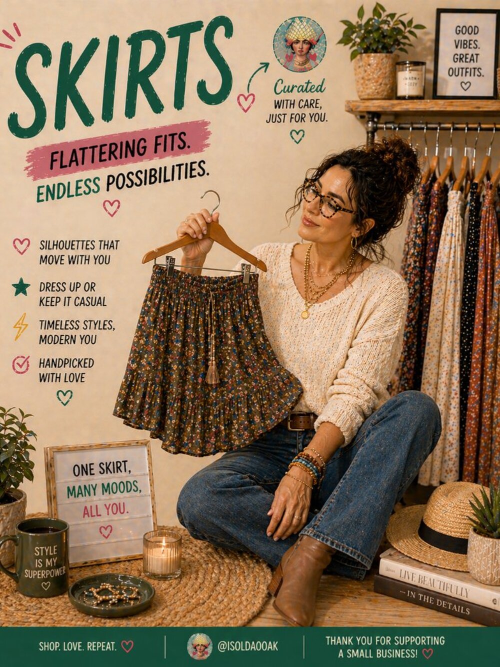 SKIRTS BY ISOLDA OOAK